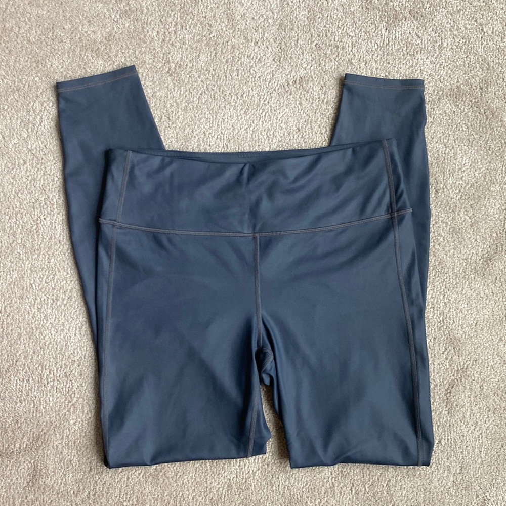 Athleta Gray Full Length Leggings